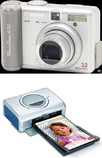 Canon PowerShot A70 Camera &amp; CP-200 Foto Printer